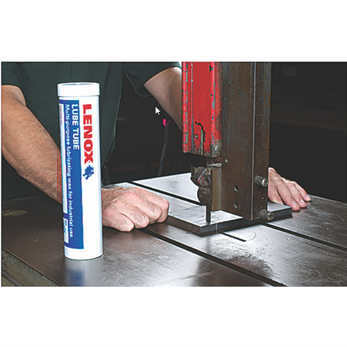 Lenox Lube Tube multi-purpose lubricating wax for bandsaw
